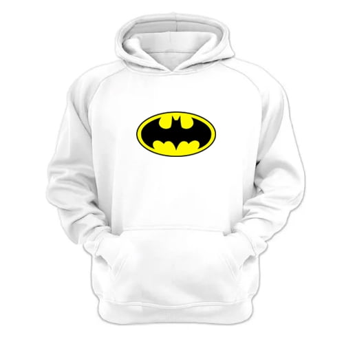 Genérico - Polerón Canguro Caballero De La Noche Blanco Talla Xs Unisex