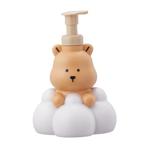 Bothyi - Dispensador De Jabón En Espuma, Bomba Antideslizante A Prueba De Fugas Para Inodoro De Aeropuerto, Cuarto De Lavado, 250 Ml, Marrón Claro