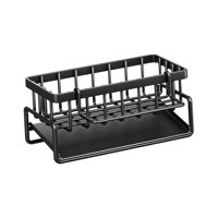 Magideal - Colador Para Fregadero, Escurridor Portátil, Estante De Almacenamiento De Utensilios De Cocina, Soporte De Esponja Para Uso Doméstico, Cafetería, Enci