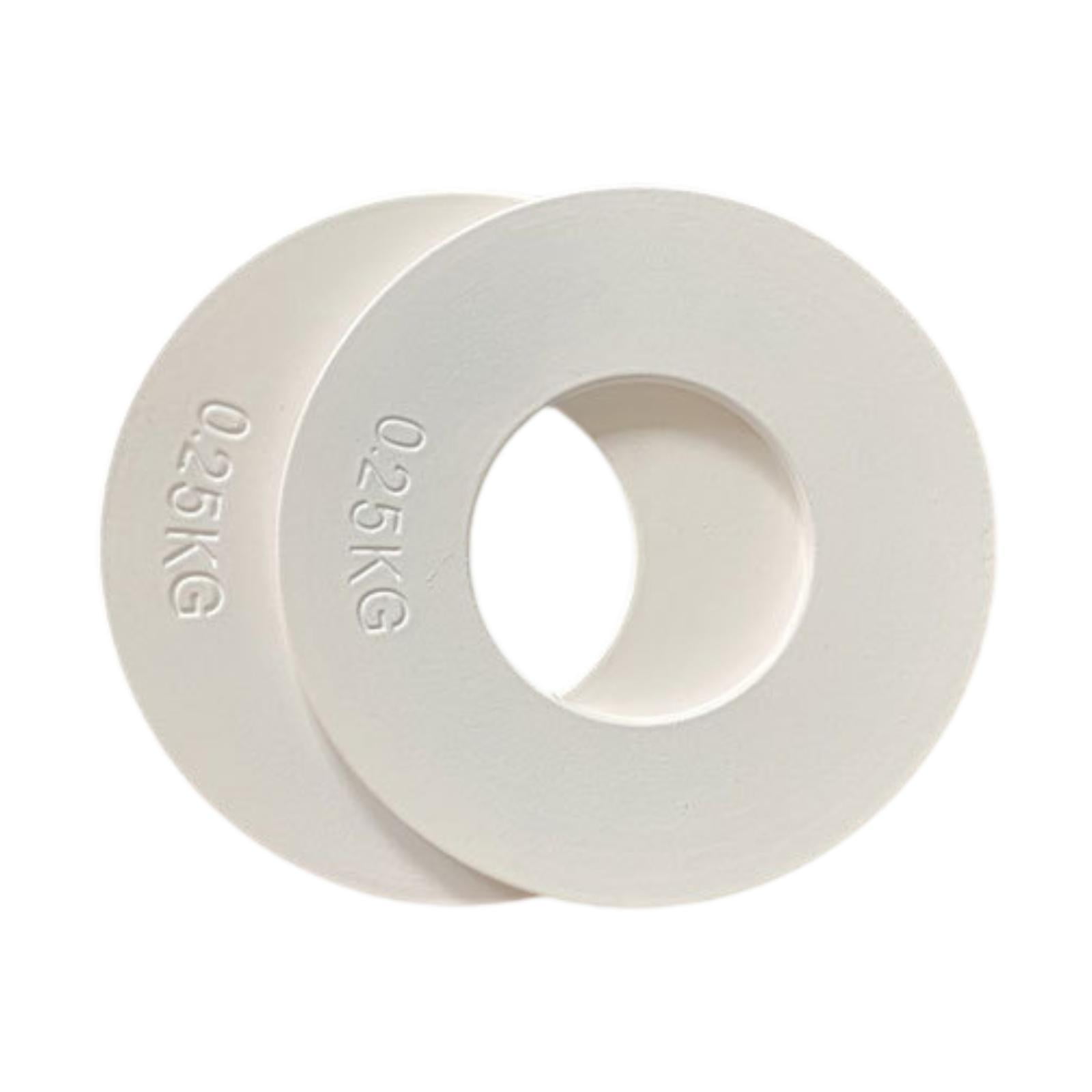 Magideal - 2 Piezas De Entrenamiento De Fuerza Microplats Barra Pesas. Cambio De Peso Señal De Peso Para El Entrenamiento De La Casa Y El Gimnasio Para El Entren 0.25 Kg