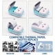 thumbnail image 4 of Portable Mini Photo Printer: Thermal Label Printer with USB Recharge, BT Wireless, Android/iOS Compatible, and 1 Roll of Thermal Paper Included!, 4 of 4