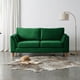 thumbnail image 1 of Sofa Milan 2C Con Resortes Pocket Tela Velvet Verde, 1 of 7