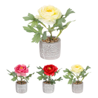 Genérico - Flor Artificial Decorativa Rosa Variados