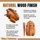 thumbnail image 4 of Wood Frog Guiro Rasp Deluxe, extra grande, 8 con bastón, 4 of 8