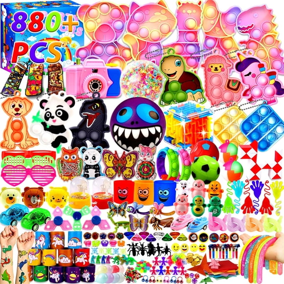 Party Favors Fidget Toys Bulk 880 piezas para niños Treasure Box