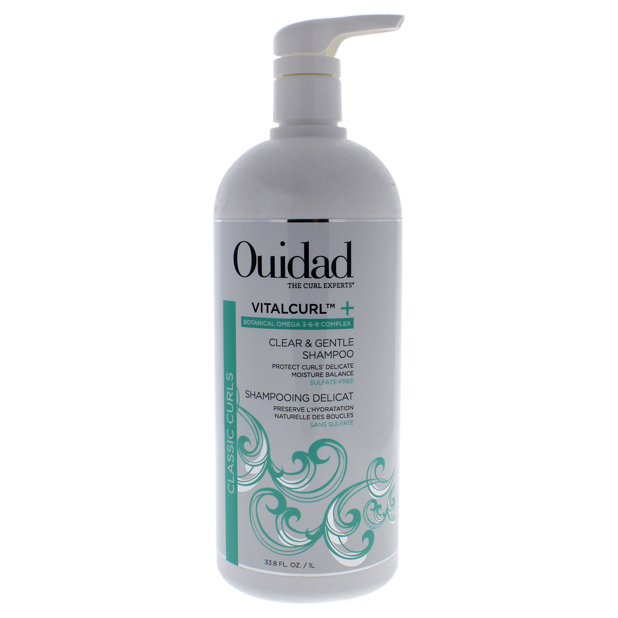 Ouidad - Champú Vitalcurl Plus Claro Y Suave De Para Unisex - Champú De 33,8 Oz
