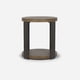 thumbnail image 2 of Mesa Lateral Circular Koli Nogal Marron, 2 of 6