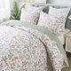 thumbnail image 1 of Juego de ropa de cama HoneiLife King, 244 x 269 cm, microfibra floral, 1 of 7