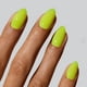 thumbnail image 2 of Press on Nails XCREANDO Neon Green Short Almond para mujer, 2 of 9