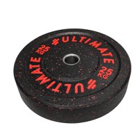 Ultimate Fitness - Disco Olímpico Bumper Premium 25 Kg