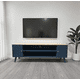 thumbnail image 2 of Rack Sofisticado de Madera - Azúl Marino - 150x40x65 cm, 2 of 3