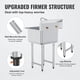 thumbnail image 5 of Fregadero Prep & Utility VEVOR de acero inoxidable con 1 compartimento, 5 of 9