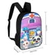thumbnail image 2 of Babybus Baby Bus-theme Backpack, Campus style schoolbag Bookbag with Adjustable Shoulder Straps And Large Zip Compartment, Unisex Travel Bags., 2 of 6