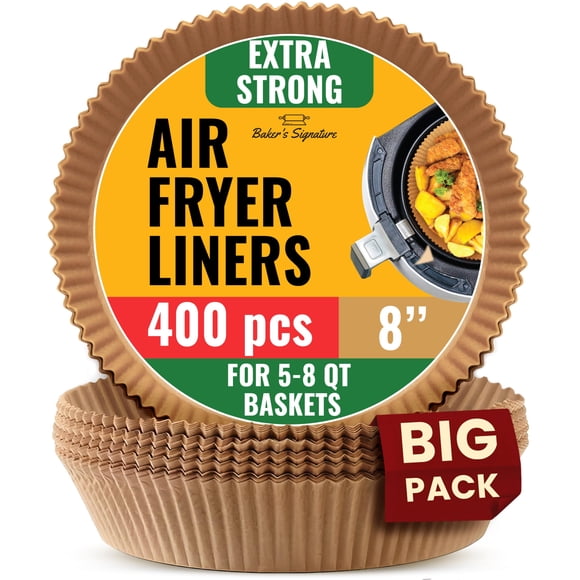 Forros para Freidora de Aire Baker's Signature 20 cm 400 piezas
