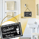 thumbnail image 4 of Funny Bathroom Sign - Welcome, Please Seat Yourself - Perfect Bathroom Decor and Picture for a Laugh, 4 of 4