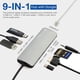 thumbnail image 3 of Hub USB-C Verbatim 9 en 1, 100 W PD, USB 3.0, LAN, HDMI, 3 of 9