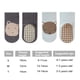 thumbnail image 2 of 5 pares de calcetines antideslizantes para bebé, calcetines para niño pequeño con agarre, calcetines de suela antideslizante hasta la rodilla para niños, 2 of 7