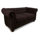 thumbnail image 2 of Sofa Florencia 2C Tela Velvet Chocolate, 2 of 4