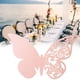thumbnail image 1 of 20 tarjetas huecas con forma de mariposa para boda, para decorar mesas de copas de vino (rosa), 1 of 7
