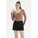 thumbnail image 1 of Polera Mujer Escote Abotonado Verde Olivo, 1 of 4