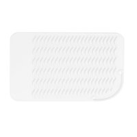 Ioensy - Estera Resistente Al Calor Para Salón De Viaje Portátil Para Rizador De Herramientas Para El Cabello (Blanco)