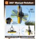 thumbnail image 4 of Ventilador de techo addlon de 51 cm impermeable con luz y control remoto, 4 of 9