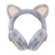 thumbnail image 1 of Orejeras de gato cálidas de invierno para mujer, lindas orejeras de gato, diadema de piel sintética para exteriores, 1 of 5