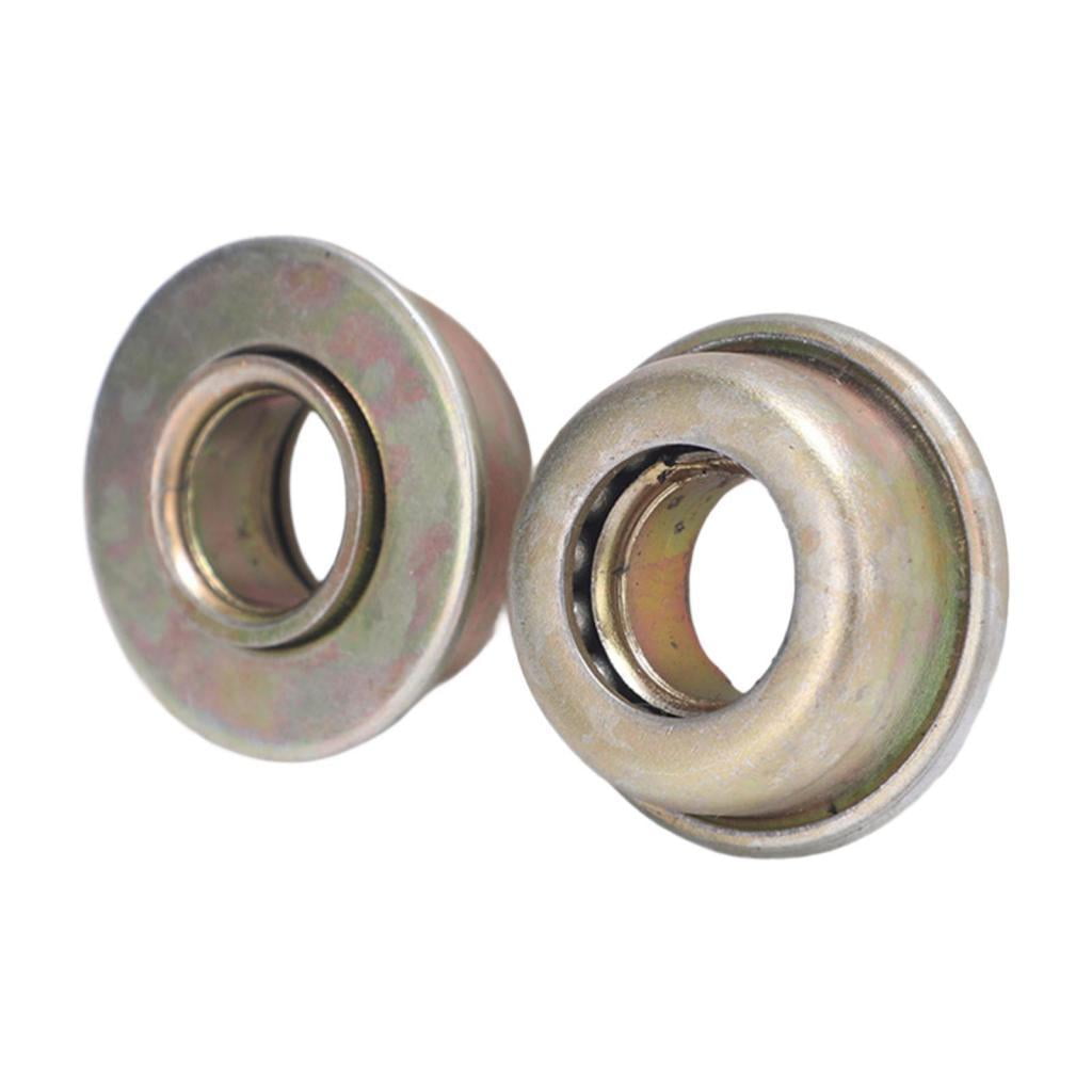 Magideal - 2 Rodamientos De Horquilla Para Silla De Ruedas, Resistentes Y De Bajo Ruido. Amarillo