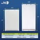 thumbnail image 5 of Best Pet Flap XL Repuesto para Puerta de Mascotas 27x38 cm Libre de BPA, 5 of 9