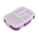 thumbnail image 1 of Bandeja Bentgo Kids con tapa transparente, color morado, 1 of 4
