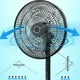 thumbnail image 4 of Ventilador de Pie con Control Remoto 5 Aspas 220v, 4 of 4