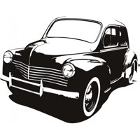 Rienda Libre Graphics - Decomural Vintage Car Classic Transport Ws-18768