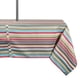 thumbnail image 1 of Mantel DII, 100% poliéster, impermeable, 152 x 305 cm, rayas cálidas, 1 of 9
