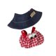 thumbnail image 2 of Mono De Peluche Con Sombrero Para Disfrazarse De Forma Imaginativa Para Muñecas De 5,91/6,69 Pulgadas, Color Rosa, 2 of 3