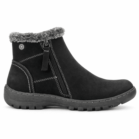 Botin Negro Mujer Casual Chalada Qual