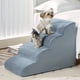 thumbnail image 1 of Escaleras para Perro LEXTRO para Cama con Espuma de Soporte para Perros Grandes, 1 of 6