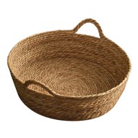 Magideal - Cesta De Cama Tejida Para Gatos, Alfombrilla Para Rascar Gatos, Cama De Salón Duradera Para El Hogar, Cama Para Perros Pequeños, Cama Para Gatos Tejid 46Cmx15Cm