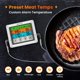 thumbnail image 5 of Termómetro digital de carne SMARTRO ST54 de doble sonda con temporizador, 5 of 9