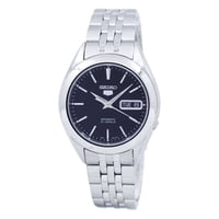 Seiko - Reloj 5, Automático, Acero Inoxidable, Dial Negro - Snkl35 Para Hombre