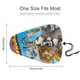 thumbnail image 2 of Funda para Asiento de Bicicleta Desmarcar Madagascar, 2 of 6
