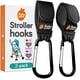 thumbnail image 1 of Ganchos para cochecito Baby Uma, universales, antideslizantes, 5 kg de capacidad, 2 unidades, 1 of 8