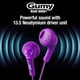 thumbnail image 4 of Auriculares JVC HAF160V Gumy Violet con cable, 4 of 6