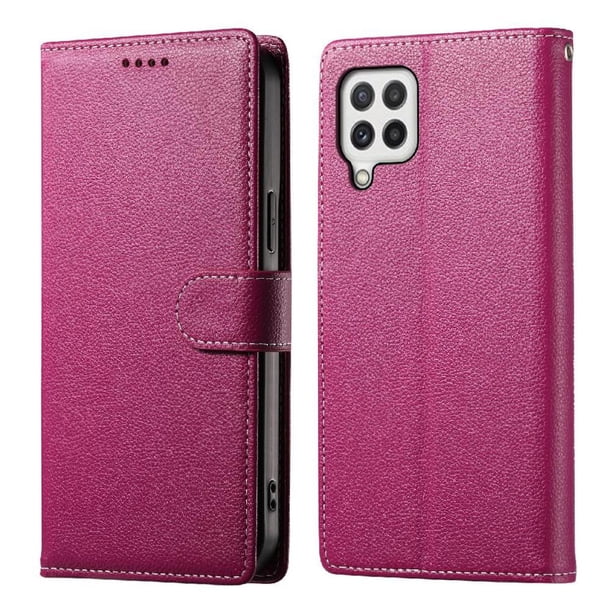Funda para FOXDOCK Samsung Galaxy A22 4G– Cuero Premium, 3 ranuras para tarjetas, Protección contra impactos