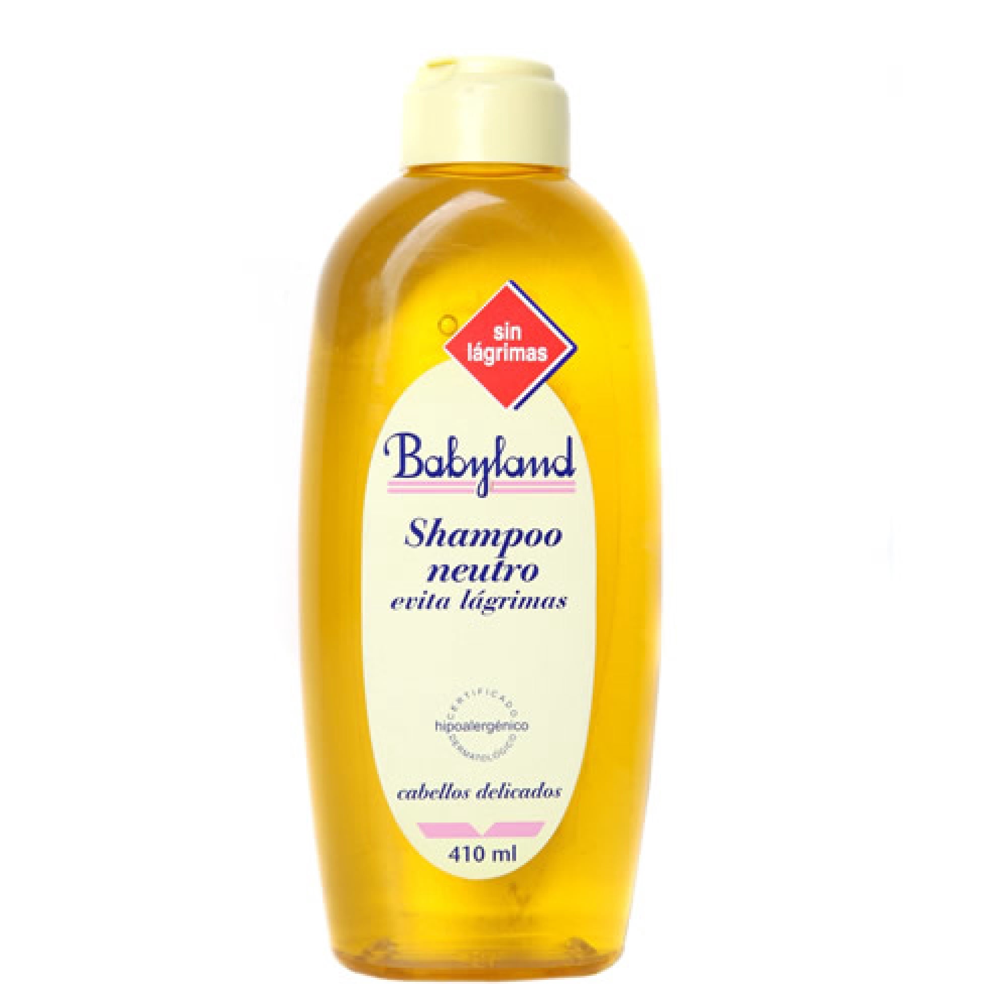 Shampoo Neutro Cabellos Delicados Botella, 410 ml