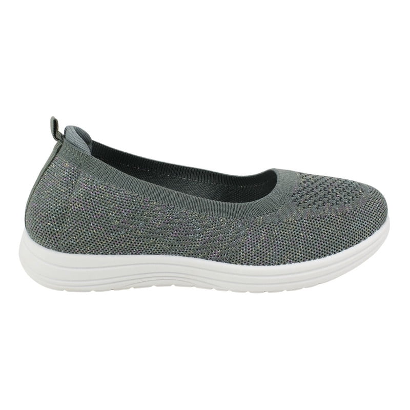 Zapatilla New Walk Slip On Confort Verde