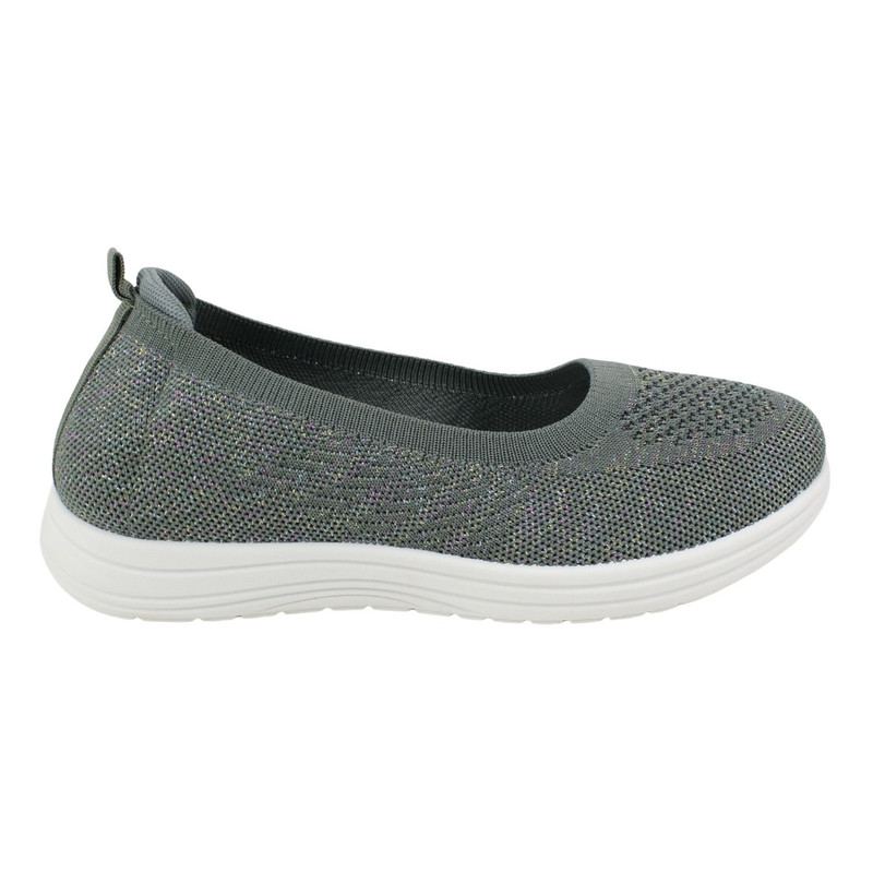 Zapatilla New Walk Slip On Confort Verde