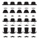 thumbnail image 1 of Decomural Top Hat Mustache WS-33399, 1 of 2