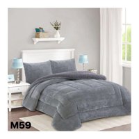 Genérico - Cobertor Chiporro 2 Plazas - Gris M59