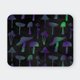thumbnail image 1 of Mousepad 20x24 Cm - Diseño Hongos Mágicos Morado y Verde, 1 of 3