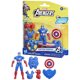 thumbnail image 3 of Figura de Acción Marvel Avenger EpicHero Capitán América equipamiento, 3 of 14